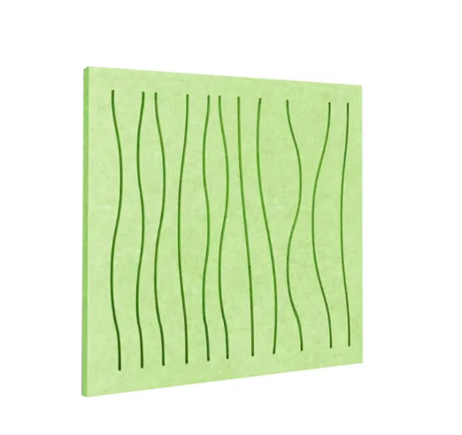 Mixed Design-Decorative Polyester Fiber Acoustic Panel/12inx12inx9mm/1600gsm/B1 Fire Rating/Non Self-Adhesive