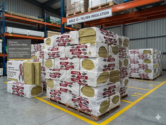 Felsen Brand Pure Mineral Wool Soundproofing Insulation