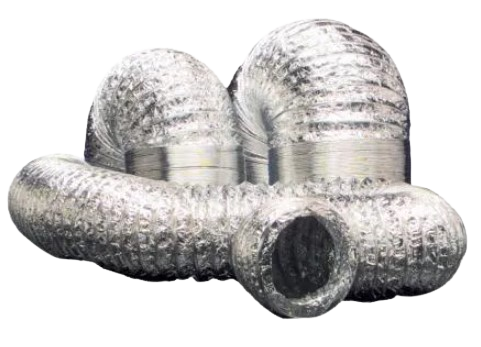 SUPALEX Flexible Duct (with INSULATION) 3MT Length | Thickness 25mm | Density 16kg