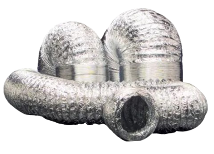 SUPALEX Flexible Duct (with INSULATION) 6MT Length | Thickness 25mm | Density 16kg
