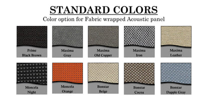 Fabric Wrapped Acoustic Wall Packs