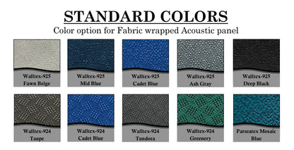 Fabric Wrapped Acoustic Wall Packs