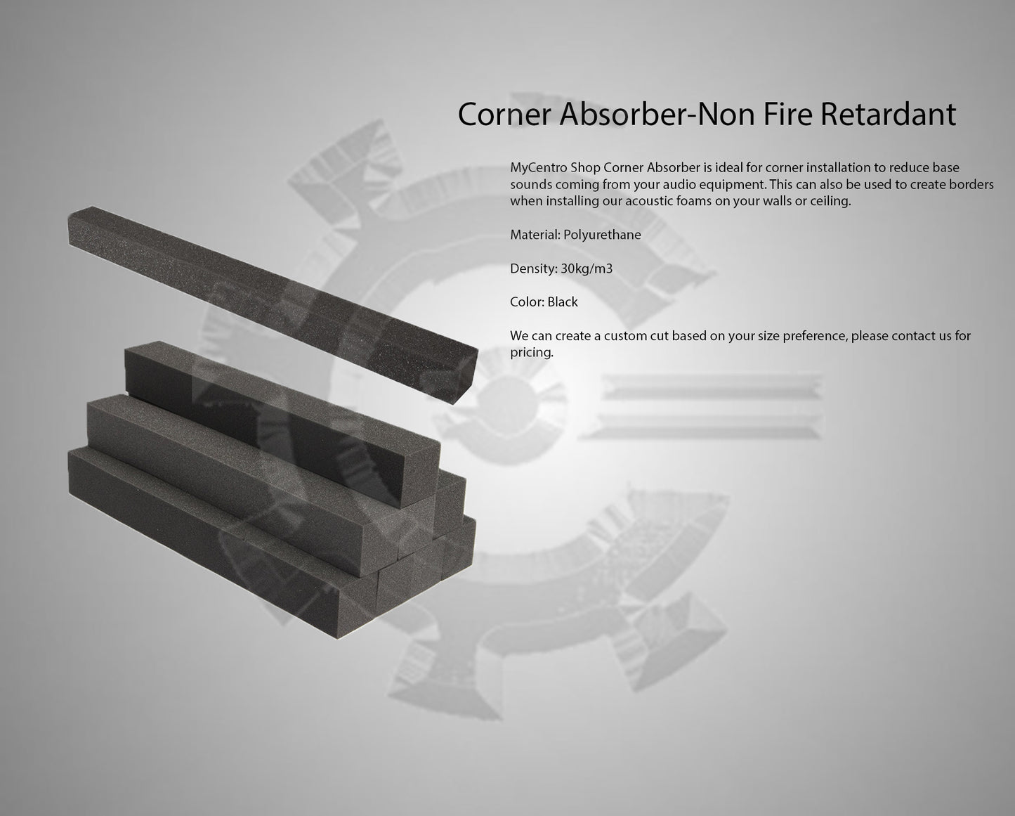 Corner Absorber-Non Fire Retardant
